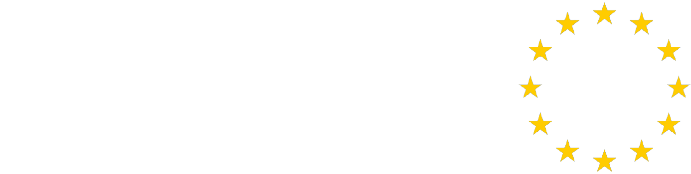 Logo szkoły i flaga EU